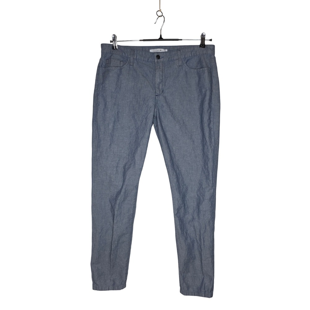 Joes Jeans M's 32‎ Slim Fit Cotton LinenBlend Ocean BlueChambrayPants CIKOCE5548